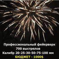 Фейерверк-шоу на День Рождение, памятник Либідь в Києві (4 мин / 700 зарядов) от 15.12.2018