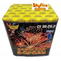 Skyfire СУ 30-25-2 Небесний вогонь фейерверк 25 выстрелов 30 мм Агенція Свято