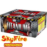 FC138MK-1 Titanium Феєрверк на 138 постр., Калібр 25-30 мм, віяло