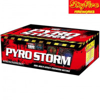 FC180MK-1 Pyro Storm великий феєрверк на 180 постр., Калібр 20-25-30 мм, віяло