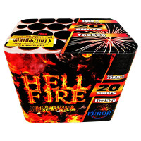 FC2520 Hell Fire - феєрверк 20 пострілів, калібр 25 мм, Furor