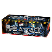 FC30200 Fire Attack фейерверк 200 выстрелов, 30 мм, 4 мин от ТМ Furor