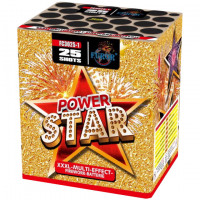 FC3025-1 Power Star Фейерверк 25 выстрелов 30 мм FUROR