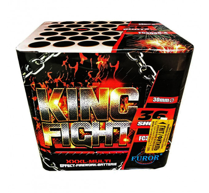 Феєрверк FC3036-4 King Fight - купити салютну установку від ТМ ФУРОР