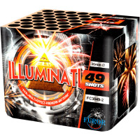 FC3049-2 ILUMINATION - фейерверк 49 выстрелов, калибр 30 мм, FUROR FC3049-2 ILUMINATION - фейерверк 49 выстрелов, калибр 30 мм, FUROR