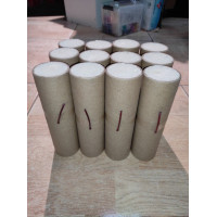 Набір 12 шт Flash Світлошумова граната Велика XXL фітільного типу для військових навчань