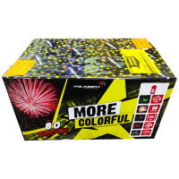 More ColorFul MC122 - віяло феєрверк на 80 пострілів, калібр 20 мм, Maxsem