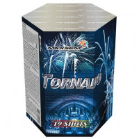 WP2538 Tornado салют 19 пострілів + фонтан від Maxsem