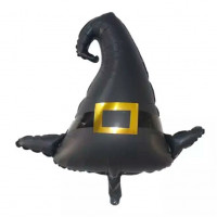 Капелюх чорний Гаррі Поттер Фольгована фігура з гелієм 90х61 см, арт 3207-2958