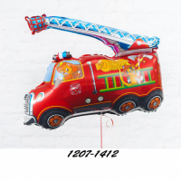 Пожежна машина фольгована фігура розміром 79х80 см