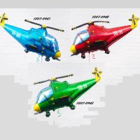 Вертоліт фольгована куля з гелієм розміром 57х96 см