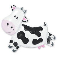 Фламинго розовый - гелиевый фольгированный шар-фигура 76х71 см