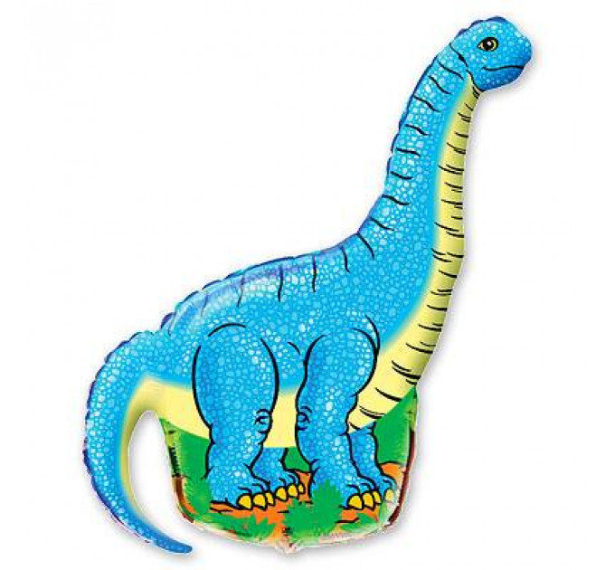 Динозавр - Фольгированный шар с гелием, размер 110х66 см (1207-0456)