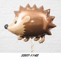 Ёжик лесной - Фольгированный шар с гелием, размер 76 см (3207-1142)