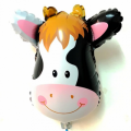 Голова коровы - Фольгированный шар с гелием, размер 61х69 см (3207-1281)
