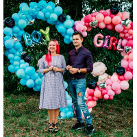 Фотозона для Гендер Паті у формі великого сердечка Boy or Girl Фотозона для Гендер Паті у формі великого сердечка Boy or Girl